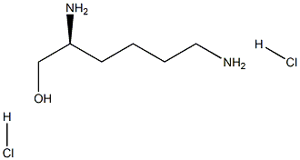 (S)-2,6-Diaminohexan-1-ol dihydrochloride Struktur