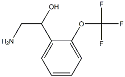 2-Amino-1-(2-(trifluoromethoxy)phenyl)ethanol Struktur