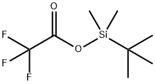 Acetic acid, trifluoro-, (1,1-dimethylethyl)dimethylsilyl ester 结构式