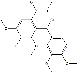 (6-(dimethoxymethyl)-2,3,4-trimethoxyphenyl)(3,4-dimethoxyphenyl)methanol(WXG01901)|(6-(二甲氧基甲基)-2,3,4-三甲氧苯基)(3,4-二甲氧苯基)甲醇