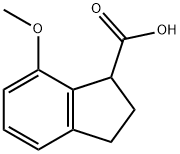 7-METHOXY-1-INDANECARBOXYLIC ACID Structure