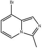 8-溴-3-甲基咪唑并[1,5-A]吡啶 结构式