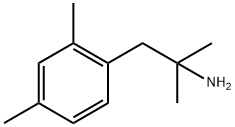 1-(2,4-Dimethylphenyl)-2-methylpropan-2-amine HCl Structure