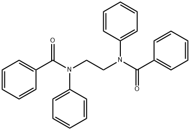 N,N'-ethane-1,2-diylbis(N-phenylbenzamide) 结构式