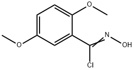 N-羟基-2,5-二甲氧基亚氨代苯甲酰氯 结构式
