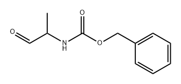(1-氧代丙-2-基)氨基甲酸苄酯, 105499-10-3, 结构式