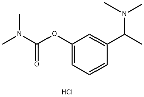 3-(1-(Dimethylamino)ethyl)phenyl dimethylcarbamate hydrochloride Structure