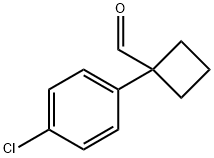 1-(4-氯苯基)环丁烷-1-甲醛, 106079-12-3, 结构式