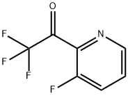2,2,2-trifluoro-1-(3-fluoropyridin-2-yl)ethanone Structure