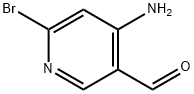 4-Amino-6-bromo-pyridine-3-carbaldehyde Struktur