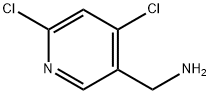 (4,6-Dichloropyridin-3-yl)methanamine Struktur