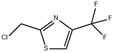 2-(氯甲基)-4-(三氟甲基)噻唑 结构式
