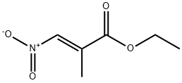 (E)-Ethyl 2-Methyl-3-Nitroacrylate Struktur