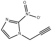 2-nitro-1-(prop-2-ynyl)-1H-imidazole 化学構造式