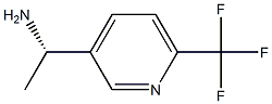 (S)-1-(6-(Trifluoromethyl)pyridin-3-yl)ethanamine Struktur