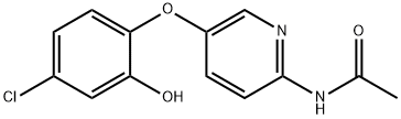 N-(5-(4-Chloro-2-hydroxyphenoxy)pyridin-2-yl)acetamide,1071966-42-1,结构式