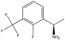 (1R)-1-[2-FLUORO-3-(TRIFLUOROMETHYL)PHENYL]ETHYLAMINE Struktur
