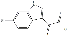 1H-Indole-3-acetyl chloride, 6-bromo-a-oxo-
