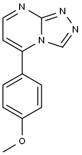 5-(4-methoxyphenyl)[1,2,4]triazolo[4,3-a]pyrimidine,1081141-56-1,结构式