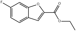 6-氟苯并呋喃-2-甲酸乙酯,1089681-84-4,结构式