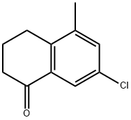7-CHLORO-5-METHYL-2,3,4-TRIHYDRONAPHTHALEN-1-ONE Structure