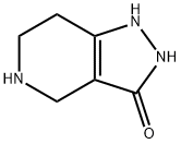 3H-Pyrazolo[4,3-c]pyridin-3-one, 1,2,4,5,6,7-hexahydro- 化学構造式