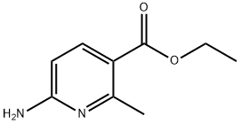 ethyl 6-amino-2-methylnicotinate Struktur