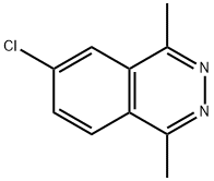 6-氯-1,4-二甲基酞嗪 结构式