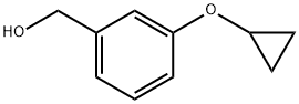 (3-cyclopropoxyphenyl)methanol Structure