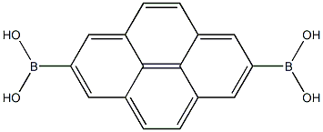 芘-2,7-二硼酸, 1099731-44-8, 结构式