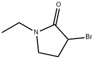 3-Bromo-1-ethylpyrrolidin-2-one Struktur