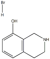 1,2,3,4-Tetrahydro-isoquinolin-8-ol hydrobromide Structure