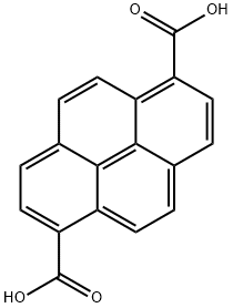 pyrene-1,6-dicarboxylic acid Structure