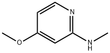 (4-Methoxy-pyridin-2-yl)-methyl-amine Struktur