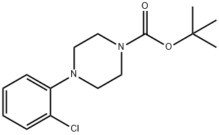 tert-butyl 4-(2-chlorophenyl)piperazine-1-carboxylate Struktur