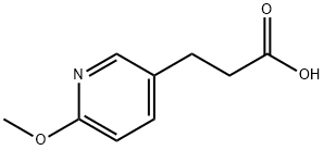 3-(6-Methoxy-3-Pyridinyl)Propanoic Acid Structure