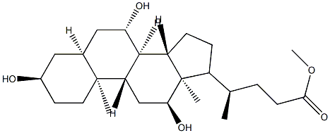 (4R)-methyl 4-((3R,5S,7S,8R,9S,10S,12S,13R,14S)-3,7,12-trihydroxy-10,13-dimethylhexadecahydro-1H-cyclopenta[a]phenanthren-17-yl)pentanoate|