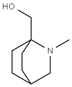 (2-methyl-2-azabicyclo[2.2.2]octan-1-yl)methanol Structure