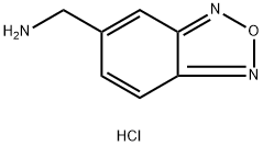 C-Benzo[1,2,5]oxadiazol-5-yl-methylamine hydrochloride Struktur