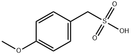 (4-methoxyphenyl)methanesulfonic acid Structure