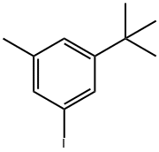 1-tert-butyl-3-iodo-5-methylbenzene 化学構造式