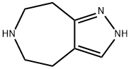 2,4,5,6,7,8-六氢吡唑并[3,4-D]氮杂,111416-15-0,结构式