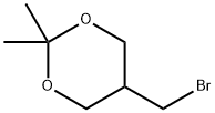 5-(溴甲基)-2,2-二甲基-1,3-二噁烷 结构式