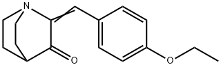 (2E)-2-(4-ethoxybenzylidene)-1-azabicyclo[2.2.2]octan-3-one|