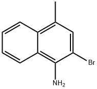 2-bromo-4-methylnaphthalen-1-amine Struktur