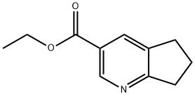 ETHYL 6,7-DIHYDRO-5H-CYCLOPENTA[B]PYRIDINE-3-CARBOXYLATE,113124-13-3,结构式
