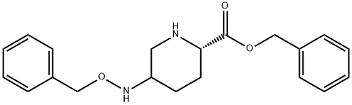 (2S,5R)-benzyl 5-(benzyloxyamino)piperidine-2-carboxylate