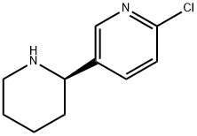 5-((2R)(2-PIPERIDYL))-2-CHLOROPYRIDINE Struktur