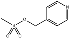 4-Pyridinemethanol 4-methanesulfonate 化学構造式
