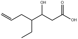 4-ethyl-3-hydroxyhept-6-enoic acid Structure